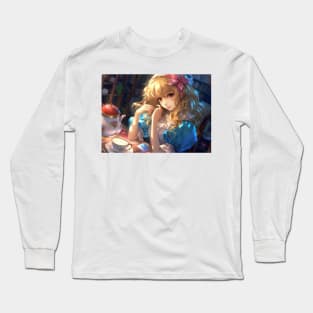 Alice no tea time Long Sleeve T-Shirt